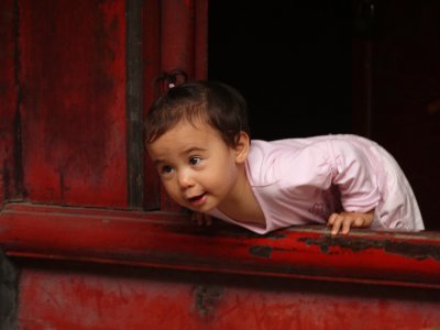 High sill, Temple of Literature, Hanoi, Vietnam, 2007