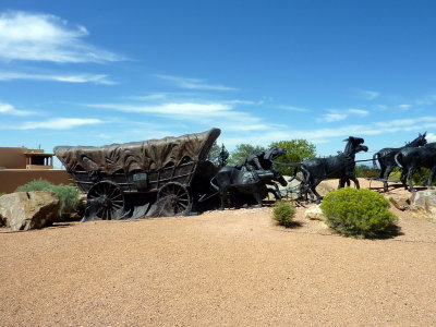 End of the Trail Scupture