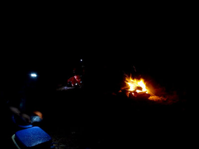 Hoguera, humo y choooorizo!!