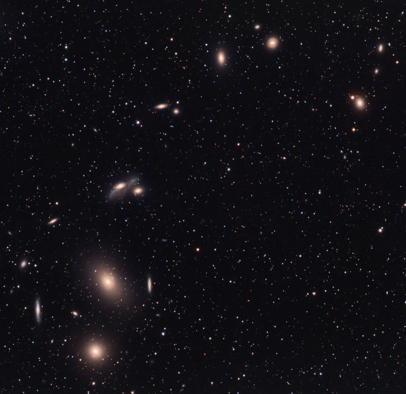 Virgo Galaxy Cluster HaLRGB 30 170 50 50 40