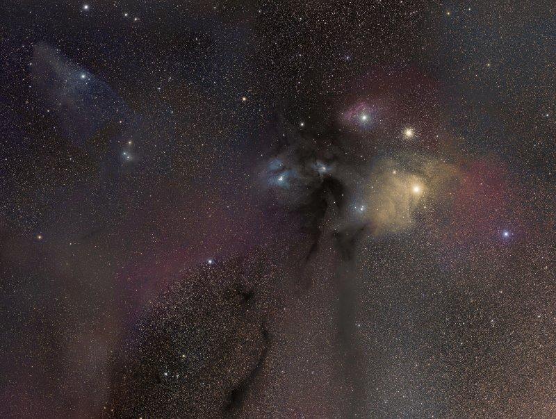 The Blue Horsehead to Rho Ophiuchi 13 panel mosaic  34 hours.jpg