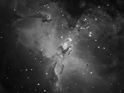 Eagle Nebula  Ha 16 x 15 minutes