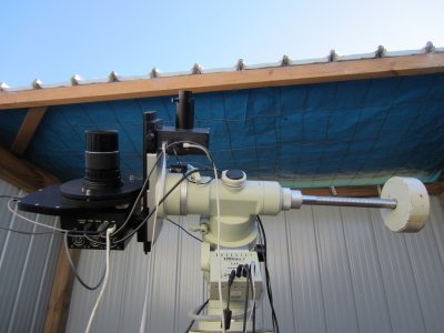 Lens setup for widefield imaging