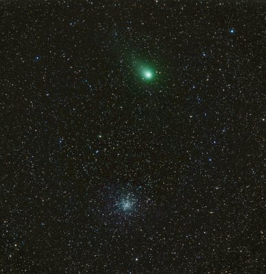 Comet Garradd and M71 LRGB 60 36 36 36 2 hours 48 minutes