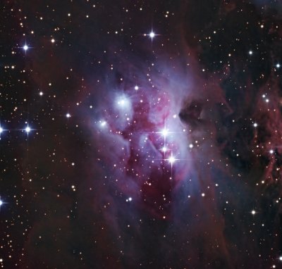 The Running Man Nebula LRGB 60 60 40 40 3 hours 20 minutes
