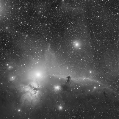 The Horsehead Nebula Luminance 110 minutes
