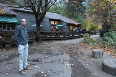Jan in Curry Village (Yosemite)