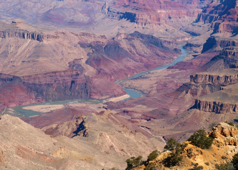 Colorado River from Desert View