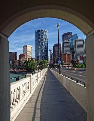 View from Centre Street Bridge