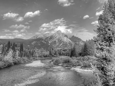 Kananaskis River - Mt. Lorette