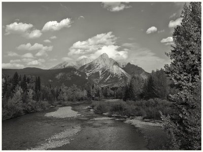 Kananaskis River - Mt. Lorette