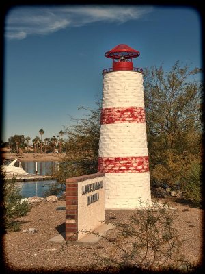 Lake Havasu Marina Lighthouse