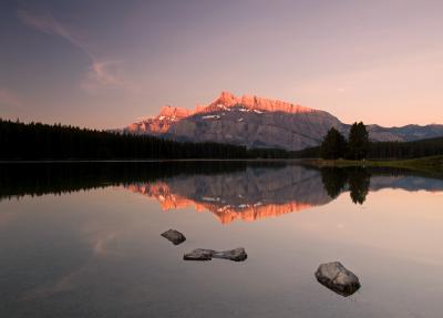 Sunrise Glow on Rundle