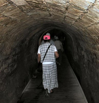 The Templars Tunnel (350m Long).JPG