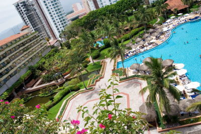 View from hotel's roof