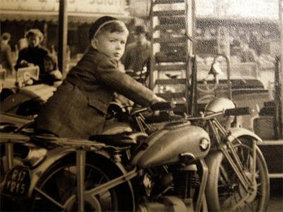 me 1955 (may be)easy rider in the fifties