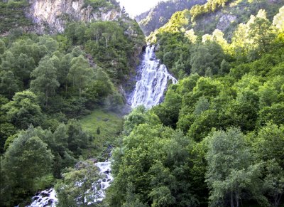 La cascada de la Espigantosa