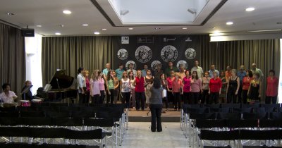 Encuentro Coral Cristobal de Morales - Coro de profesores de Coimbra en Cculo de bellas Artes de Madrid