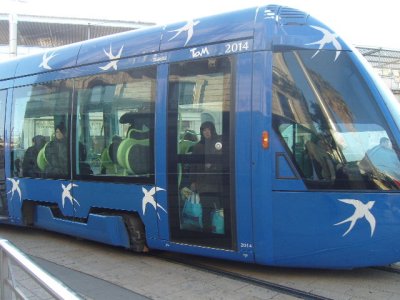 Pics of trams in Montpellier