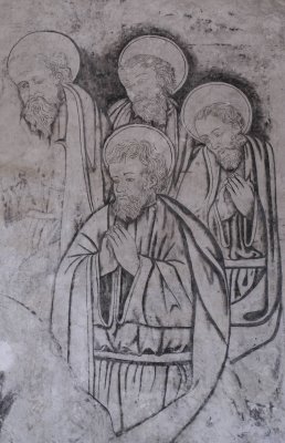 Yecapixtla - St John the Baptist Convent - Wall drawings