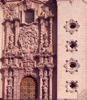 Santa Prisca exterior detail