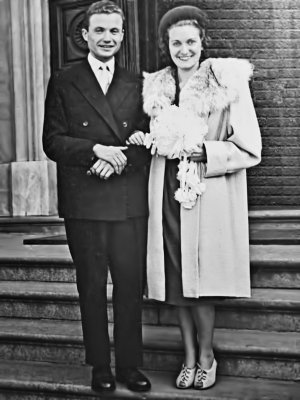 Wedding day - September 1946