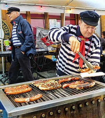 The old pirate who grilled sausages...