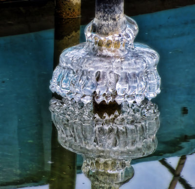 Ice chandelier...