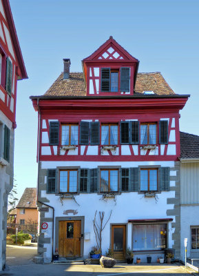 Half-timbered small houses