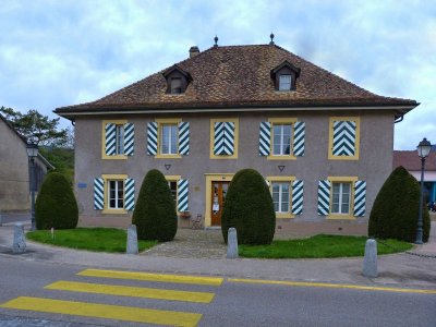 In the heart of the village...