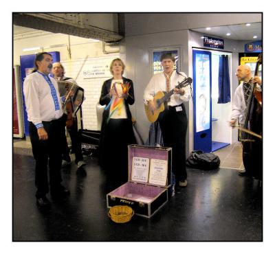 Underground Russian buskers