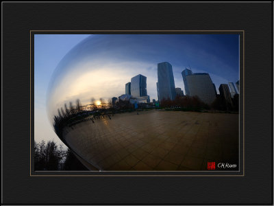 City View on Cloud Gate