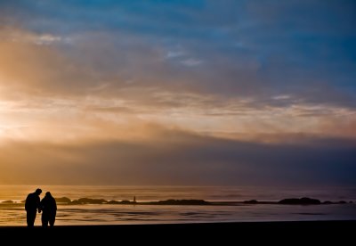 Sunset at Kalaloch Beach