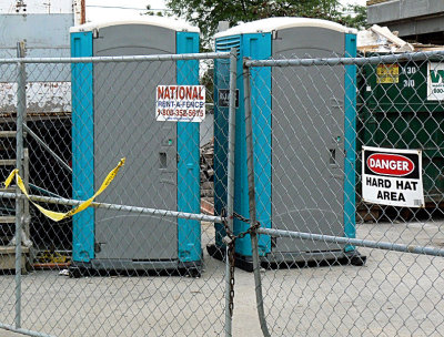 Warning: Dangerous Port-A-Potties