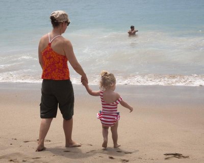 Zoie Goes to the Beach - August 2012