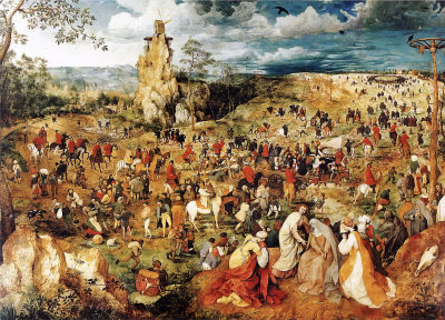 Pieter Breugel - The Procession to Calvary