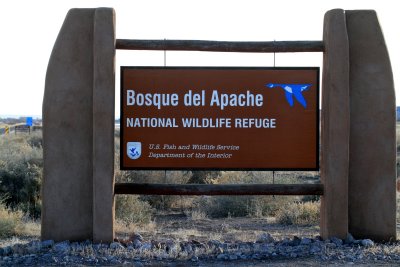 Entrance to Bosque del Apache