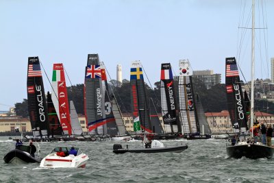 AC 34 World Series SF Saturday 8/25