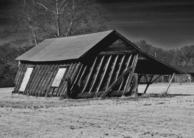 Old Shed at Scott, Arkansas  Jan  2012