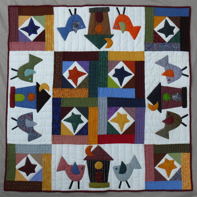 Annie's quilt, 40 x40, 2007
