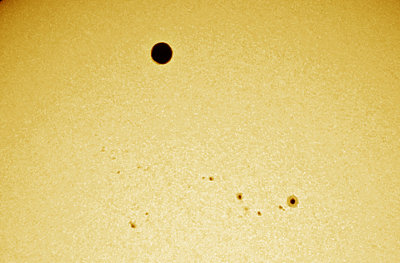 Venus and Sunspots