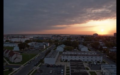 Sunrise over Atlantic City