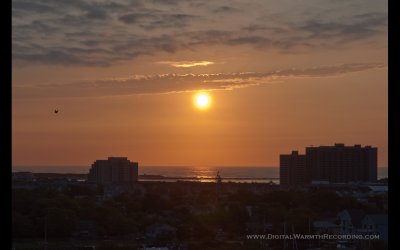 Sunrise over Atlantic City