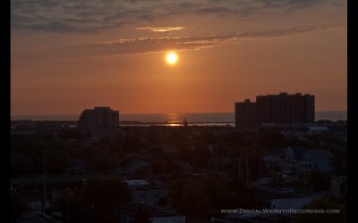 Sunrise over Atlantic City