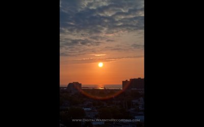 Sunrise over Atlantic City