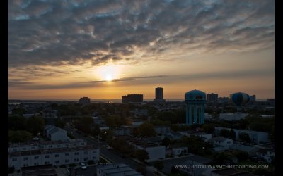 Sunrise over Atlantic City