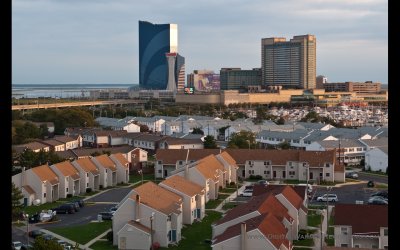 Sunrise over Atlantic City