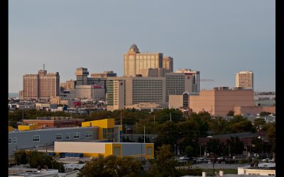 Sunrise over Atlantic City