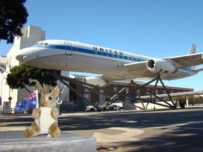 At the Aerospace Museum of California