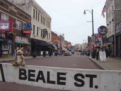 Enjoying Beale Street